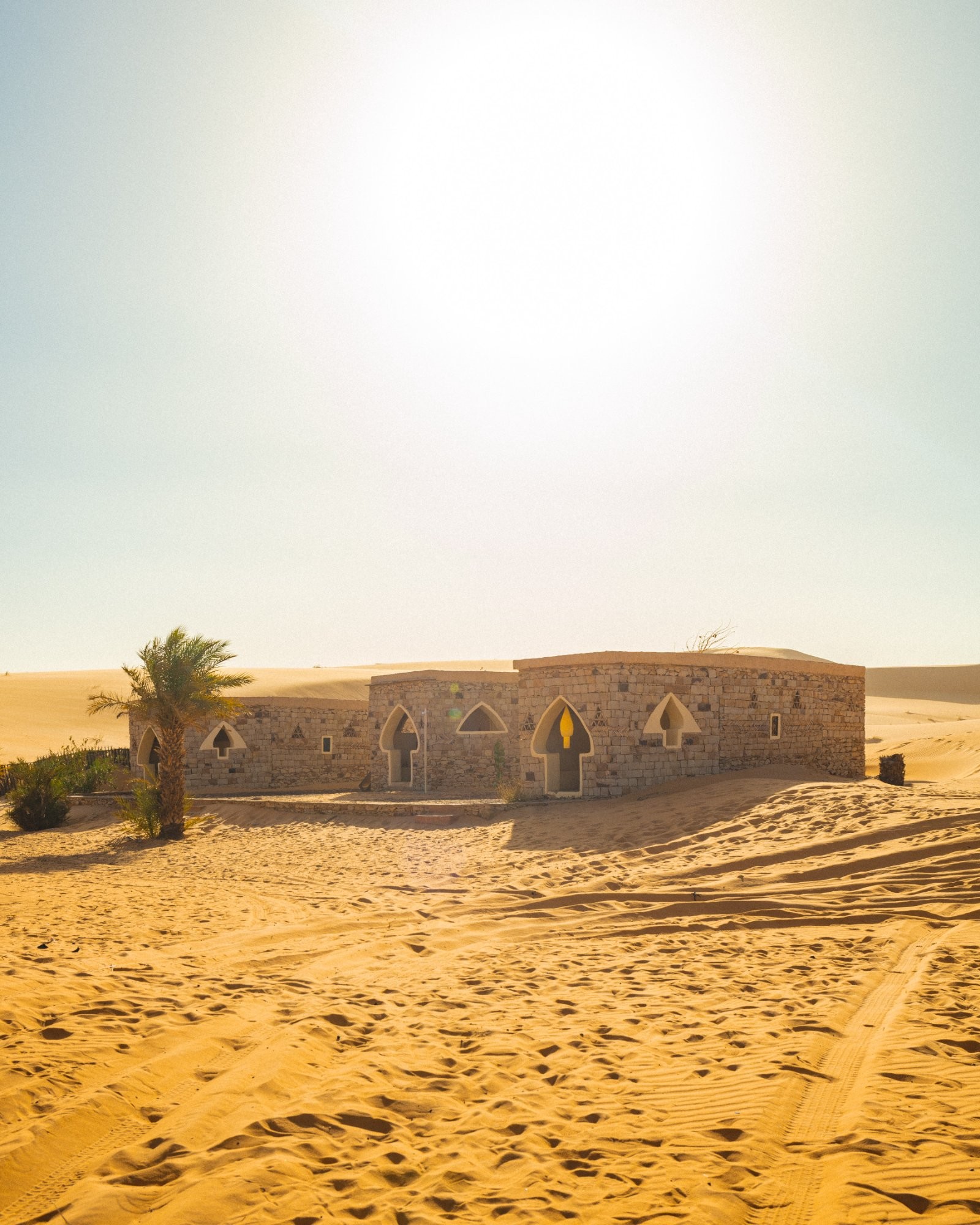 Mauritania desert lodge