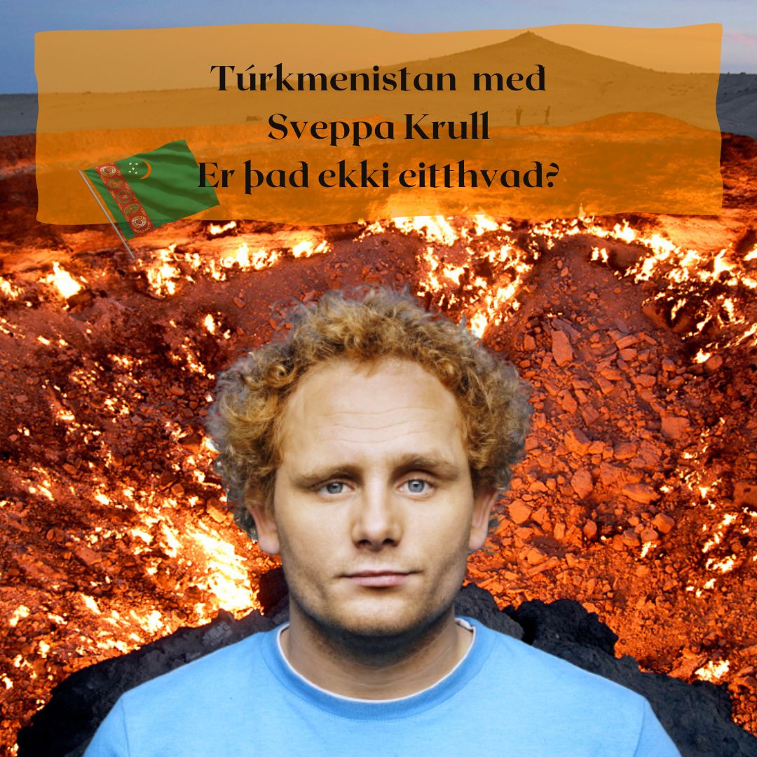 Túrkmenistan með Sveppa