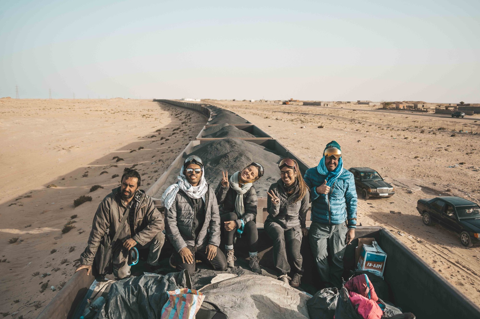 Crazy Puffin Adventures — Mauritania iron ore train