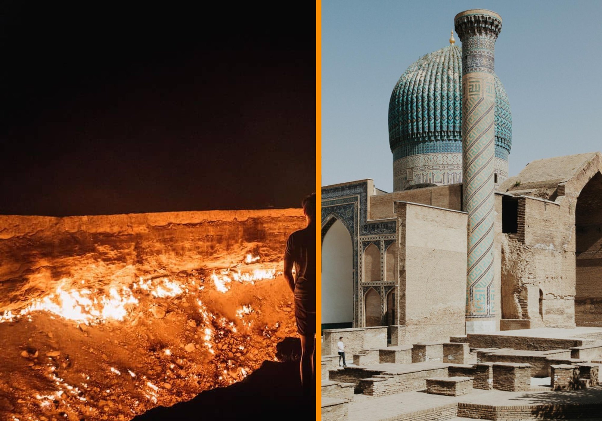 Turkmenistan & Uzbekistan